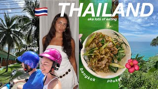 THAILAND VLOG  BANGKOK PHUKET amp PHI PHI ISLAND  Sophie Clough [upl. by Hughett]