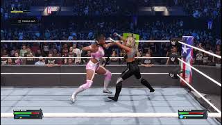 WWE Bianca Belair vs Trish Stratus [upl. by Anilem799]