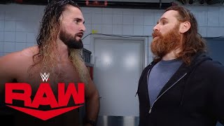 Seth quotFreakinquot Rollins refuses to join Sami Zayns team Raw highlights Nov 11 2024 [upl. by Evod]