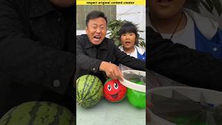 Watermelons are not cutting at all☹️shortvideo [upl. by Aicia]