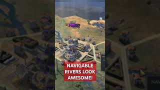 Civ 7s Huge New Map Feature Navigable Rivers [upl. by Nabroc]