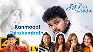 Kanmoodi Thirakumbothu reaction  Thalapathy Vijay  Genelia  DSP [upl. by Jarlath]