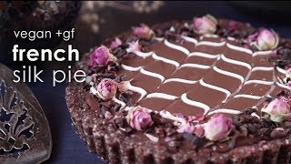 Vegan French Silk Pie GlutenFree [upl. by Shakti]