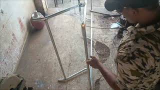 folding charpai  folding bed  charpoy  abdul shakoor  iron bed trending viral video welding [upl. by Nyrem726]