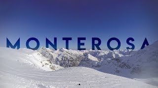 One day of skiing at Alagna  MonterosaSKI [upl. by Moia]