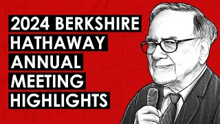 Berkshire Hathaway Annual Shareholders Meeting 2024  Warren Buffett QampA Key Highlights TIP629 [upl. by Enorahs21]