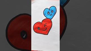 How to Draw Beautiful Heart ❤️ for Kids heart drawing [upl. by Enilra]