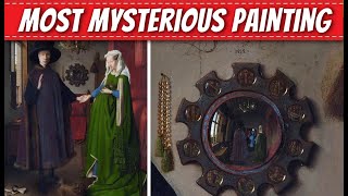 The Most Mysterious Painting  1434 Arnolfini Portrait [upl. by Liauqram784]