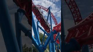 97 degrees and dropping fast fahrenheit at Hersheypark intamin rollercoaster hersheypark fyp [upl. by Hahnke]