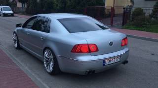 Phaeton 50 V10 muffler delete [upl. by Sibella]