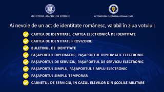 Alegeri europarlamentare 2024 – Documente necesare pentru a vota în străinătate [upl. by Sanfourd100]