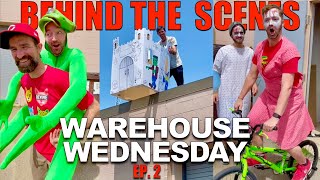 Hilarious Mishaps  Behind The Scenes Warehouse Wednesday Intros Ep 2 [upl. by Ardnwahs]