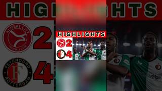 Almere City vs Feyenoord  Highlights and Goals Eredivisie Today Update 2024  Liga Belanda Hari Ini [upl. by Madian260]