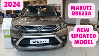 2024 Maruti Suzuki Brezza New Urbano Edition  Brezza Petrol AMT With Smart Hybrid caarnavtech [upl. by Suoirrad171]