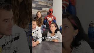 papa vs maman 2😥🤣 humour family fun [upl. by Thgiled]