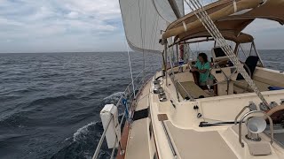 Some Sailing Across Lake Michigan to Frankfort [upl. by Docile527]