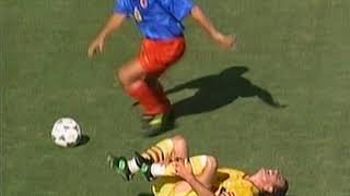 World Cup 1994 Group A Romania  Columbia Highlights [upl. by Ayiram]