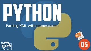 Parsing XML with namespaces in Python using xmletreeElementTree  parsing xml document [upl. by Anitteb]