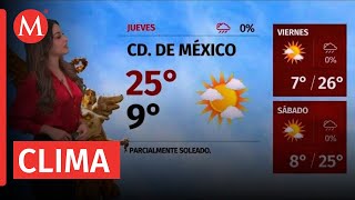 El clima para hoy 24 de enero de 2024 con Monserrat Contreras [upl. by Orsay]