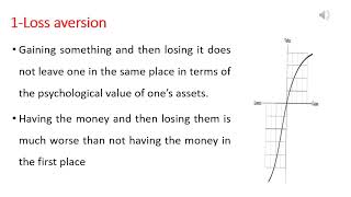 Behavioral Economics  Prospect Theory Topic 6 [upl. by Wakeen]