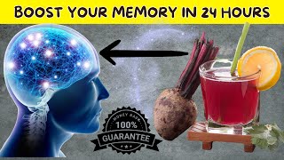 5 BRAIN Boosting Drinks  Improve Memory And Blood Flow Instantly [upl. by Ientruoc]