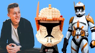 Lego Star Wars 75350 Clone Commander Cody Helmet REVIEW [upl. by Llednek]