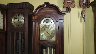 RARE Herschede Triple Chime Grandfather Clock with 1200 movement [upl. by Alenoel]