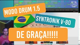 DOWNLOAD MODO DRUM CS 15  Syntronik V80 DE GRAÇA [upl. by Crowe]