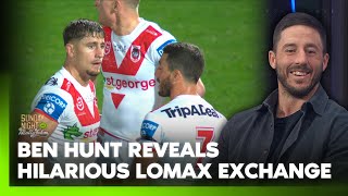 🤣 Ben Hunt hilariously ignores a FUMING Zac Lomax 😂  Sunday Night with Matty Johns  Fox League [upl. by Teerell]