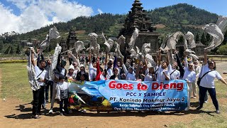 PT Kanindo Makmur Jaya 2 Goes To Dieng  Cepaka 9 Tour [upl. by Ahsenot46]