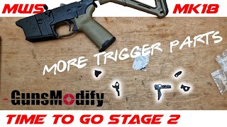 Making The MWS Trigger Even Better  Tokyo Marui MWS MK18 Part 6 [upl. by Lyle]