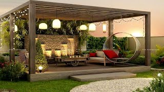 Patio Design Ideas  Modern Backyard Garden Landscaping ideas  Home Exterior  Veranda Design [upl. by Norted]