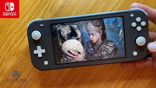 Hellblade Senua’s Sacrifice Nintendo Switch Lite Gameplay [upl. by Kela]