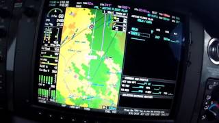 Cirrus Garmin Perspective Parallel Track [upl. by Tnomel492]