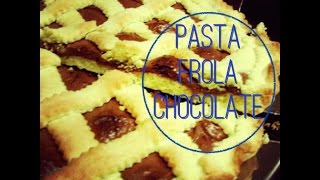 Cómo hacer Pasta Frola con Nutella Receta fácil y tierna Crostata alla Nutella Tart Chocolat [upl. by Asirrac]