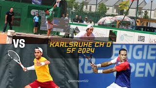 Karlsruhe Challenger 2024 D SF Daniel CukiermanDaniel Dutra da Silva v Gregoire JacqDan Added HL [upl. by Corvese]