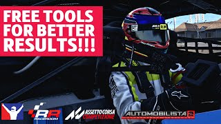 Five FREE killer apps ALL sim racers need inc links [upl. by Ltihcox]