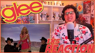 FINN LIES TO RACHEL  Glee 1x5 REACTION  Season 1 Episode 5 [upl. by Konstantin]