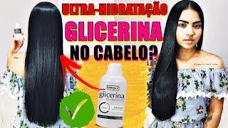 CABELO SEM FRIZZ E ULTRA HIDRATADO COM GLICERINA Por  Tárcia Suélem [upl. by Duntson]