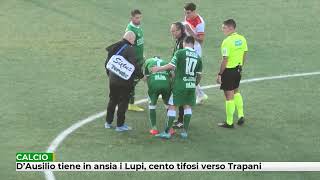 D’Ausilio tiene in ansia i Lupi cento tifosi verso Trapani [upl. by Nyraf143]