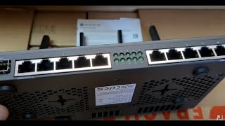 Mikrotik RB4011iGSRM unboxing [upl. by Hoo]