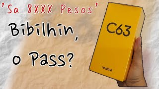 REALME C63 Bibilhin O Pass  REVIEW [upl. by Ecidna]