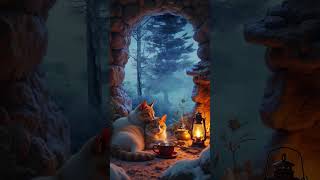 Relaxing Winter Cave Cozy and Calm relaxing [upl. by Aenotna]