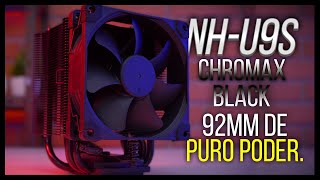 NOCTUA NHU9S CHROMAX BLACK 😱 PODEROSO EL CHIQUITIN [upl. by Norrabal]