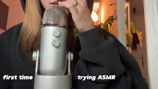 trying ASMR for the first time ♡ [upl. by Anival]