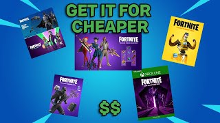 How To Get Fortnite Bundles For A Lot CHEAPER [upl. by Wershba]