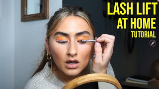 How to do your Lash Lift at home tutorial and get great results [upl. by Aihsekan109]