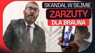 BRAUN Z ZARZUTAMI  „OBRZYDLIWE ZACHOWANIE” „ROBI TO ŚWIADOMIE „DOSIĘGNĘŁA GO SPRAWIEDLIWOŚĆ” [upl. by Smailliw]