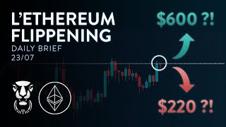 ETHEREUM LE NOUVEAU LEADER PRÊT À DÉPASSER BITCOIN  FLIPPENING   Analyse Crypto btc ethereum 20 [upl. by Grunberg]