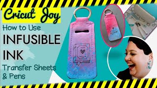 How to Use Infusible Ink by Cricut to Create Personalized Gifts with Cricut Joy in Minutes [upl. by Camella]